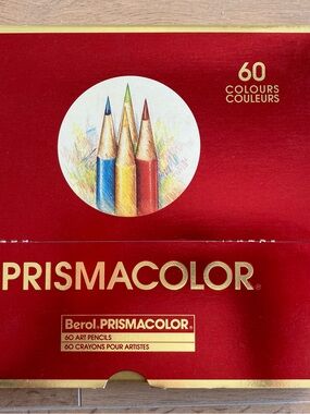 Prismacolor 60-Color Art Pencil Set - Red Gold Box